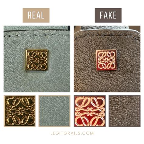 loewe bag fake or not|real vs false loewe.